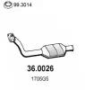 Katalysator vorne ASSO 36.0026