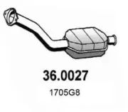 Katalysator vorne ASSO 36.0027