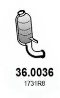 Katalysator vorne ASSO 36.0036