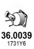 Katalysator vorne ASSO 36.0039