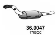Katalysator vorne ASSO 36.0047