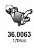 Katalysator vorne ASSO 36.0063