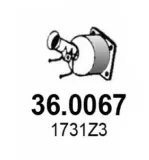 Katalysator vorne ASSO 36.0067