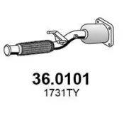 Katalysator vorne ASSO 36.0101