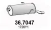 Endschalldämpfer ASSO 36.7047