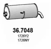 Endschalldämpfer ASSO 36.7048
