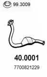Katalysator vorne ASSO 40.0001