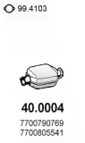 Katalysator vorne ASSO 40.0004