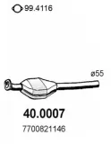 Katalysator vorne ASSO 40.0007