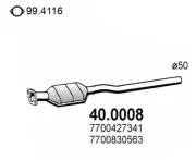 Katalysator vorne ASSO 40.0008