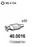 Katalysator vorne ASSO 40.0016