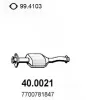 Katalysator vorne ASSO 40.0021