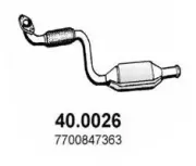 Katalysator vorne ASSO 40.0026