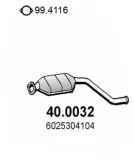 Katalysator vorne ASSO 40.0032