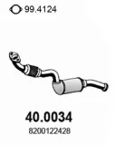 Katalysator vorne ASSO 40.0034