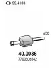 Katalysator vorne ASSO 40.0036