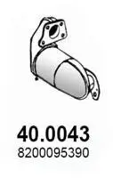 Katalysator vorne ASSO 40.0043