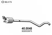 Katalysator vorne ASSO 40.0048