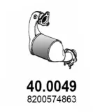 Katalysator vorne ASSO 40.0049