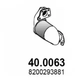 Katalysator vorne ASSO 40.0063