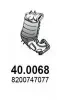Katalysator vorne ASSO 40.0068