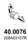 Katalysator vorne ASSO 40.0076