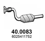 Katalysator vorne ASSO 40.0083