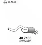 Endschalldämpfer ASSO 40.7105