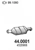 Katalysator vorne ASSO 44.0001