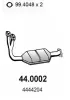 Katalysator vorne ASSO 44.0002