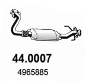 Katalysator vorne ASSO 44.0007