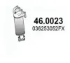 Katalysator vorne ASSO 46.0023