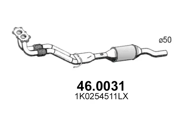 Katalysator ASSO 46.0031