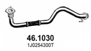 Abgasrohr vorne ASSO 46.1030