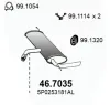 Endschalld&auml;mpfer ASSO 46.7035