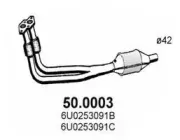 Katalysator vorne ASSO 50.0003
