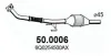 Katalysator vorne ASSO 50.0006