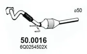 Katalysator vorne ASSO 50.0016