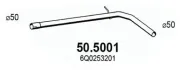 Abgasrohr mitte ASSO 50.5001