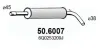 Mittelschalldämpfer ASSO 50.6007