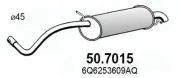 Endschalldämpfer ASSO 50.7015