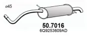 Endschalldämpfer ASSO 50.7016