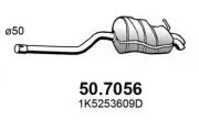 Endschalldämpfer ASSO 50.7056