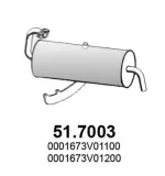 Endschalldämpfer ASSO 51.7003