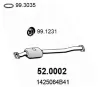 Katalysator vorne ASSO 52.0002