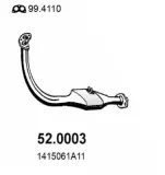 Katalysator vorne ASSO 52.0003
