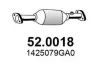 Katalysator vorne ASSO 52.0018