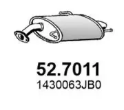 Endschalldämpfer ASSO 52.7011