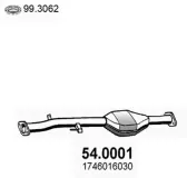 Katalysator vorne ASSO 54.0001