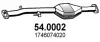 Katalysator vorne ASSO 54.0002